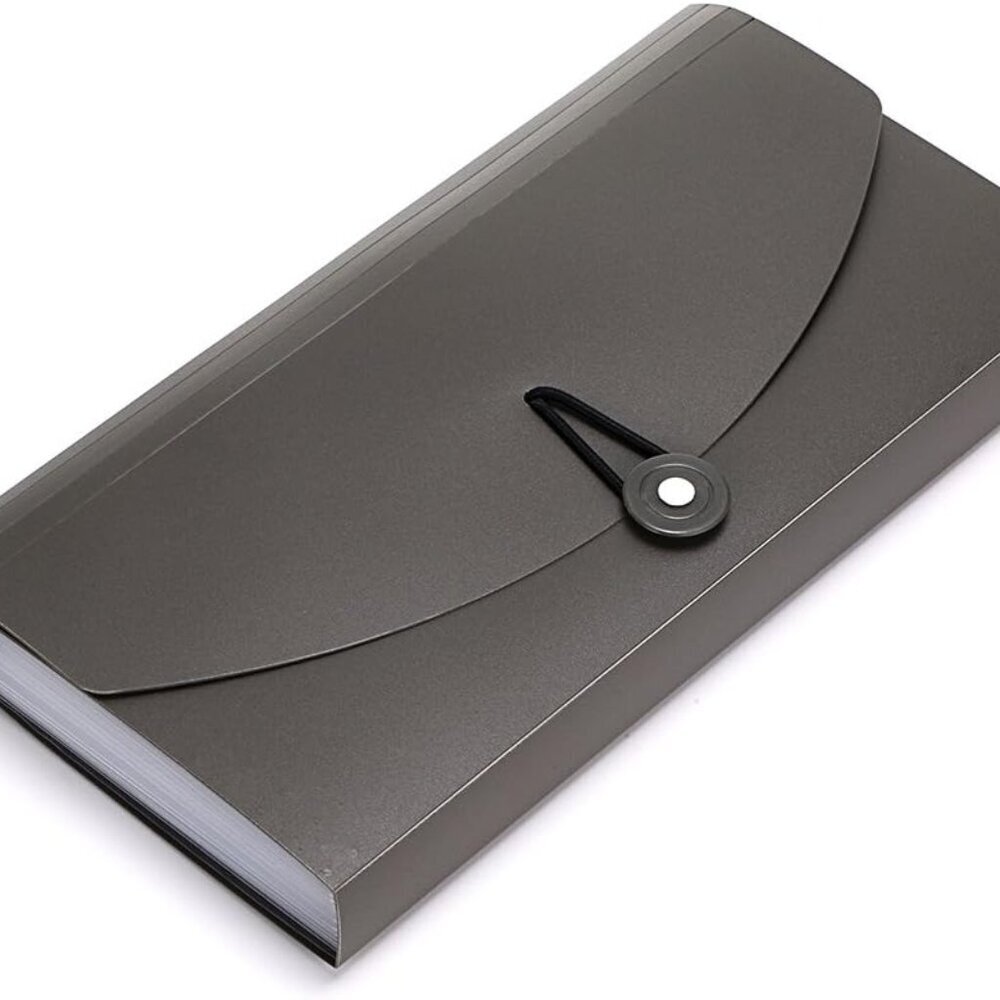 Expanding File Folder -13 Pockets Small Accordion File Folder Expandable Card Ti